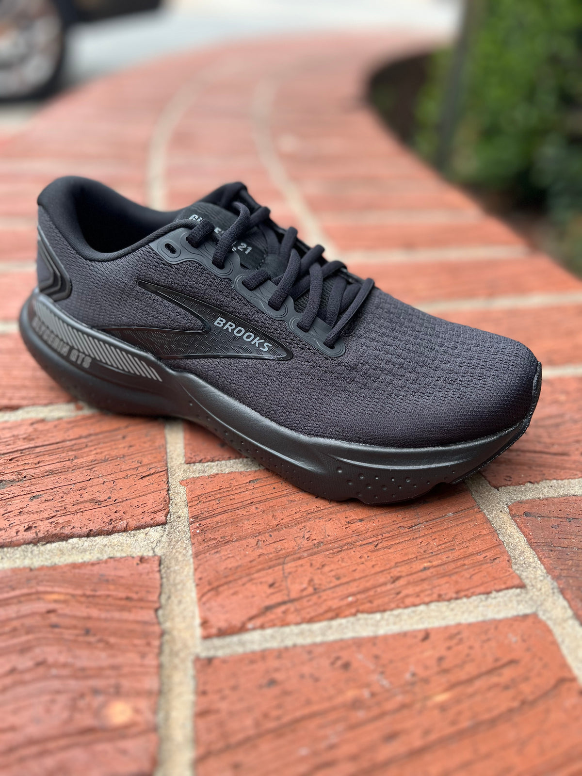 Mens Brooks Glycerin GTS 21 Black