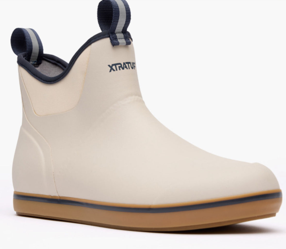 Xtratuf Men’s Ankle Deck Boot in Ivory