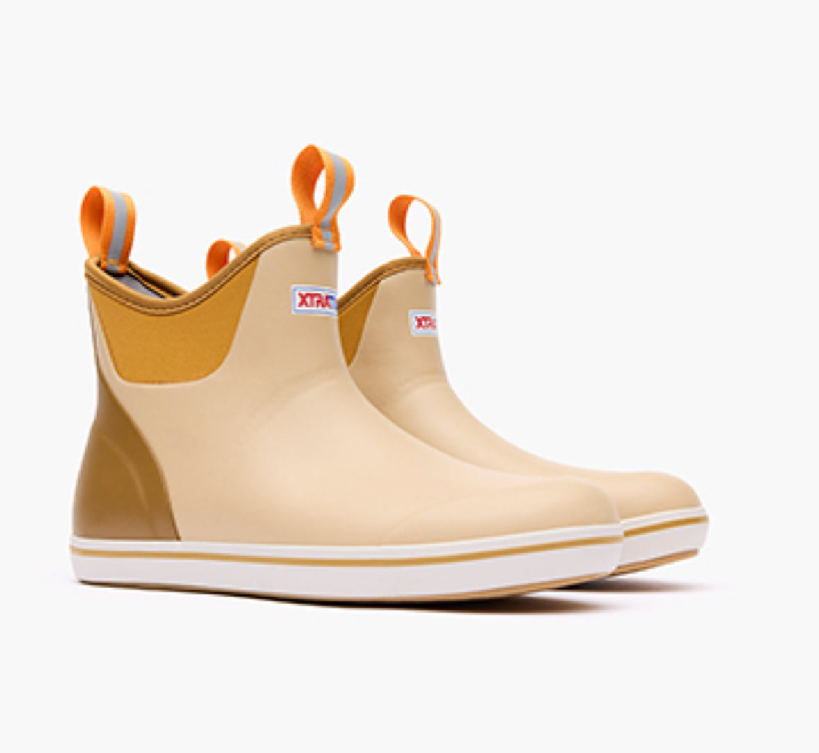 Xtratuf Men’s Ankle Deck Boot in Tan