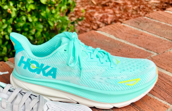 Womens Hoka Clifton 9 Seafoam