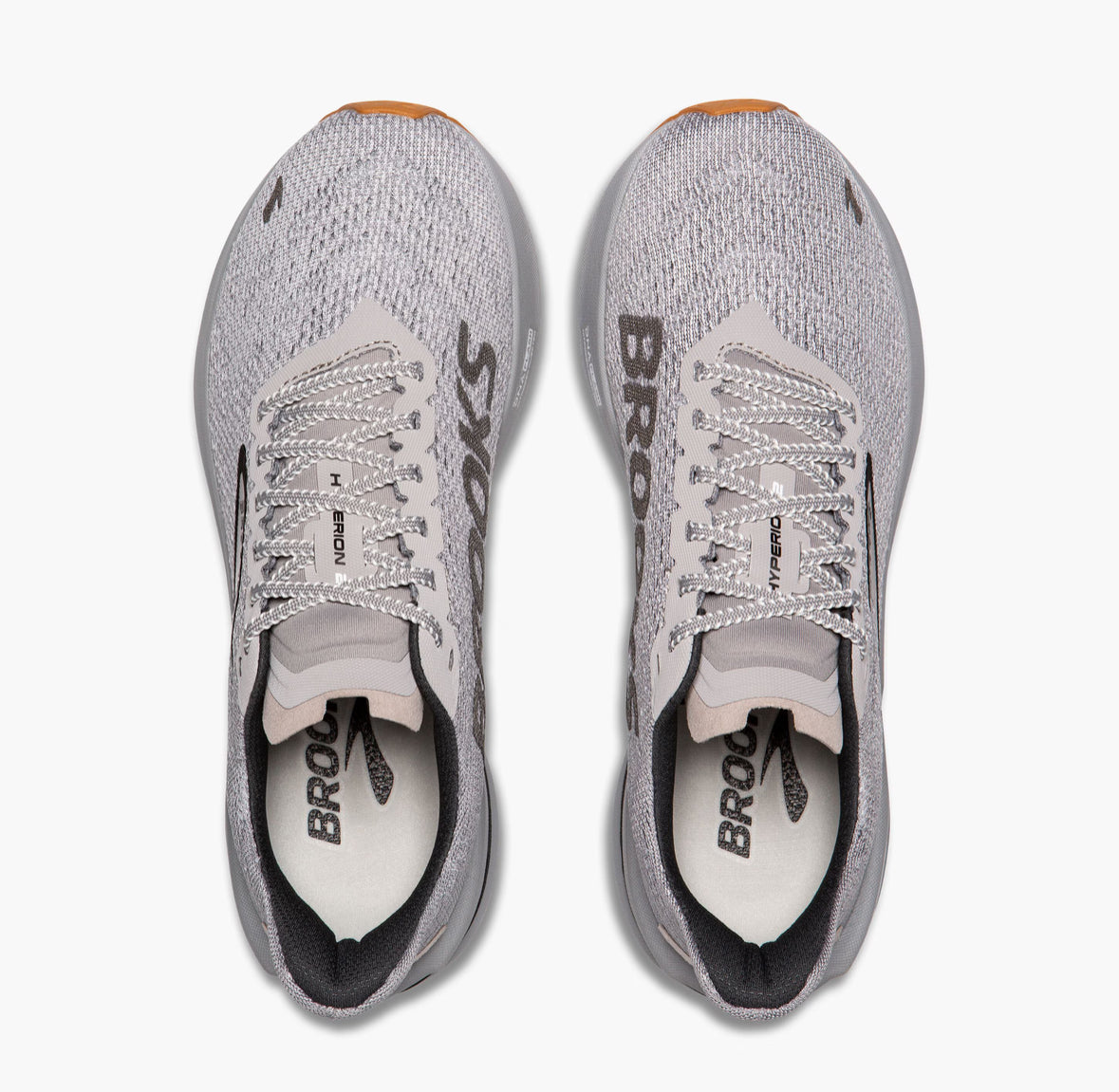 Mens Brooks Hyperion 2 Grey