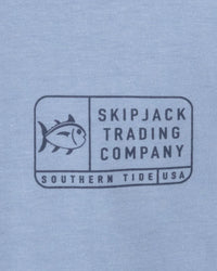 Southern Tide Youth SS Trading Co Tee Blue