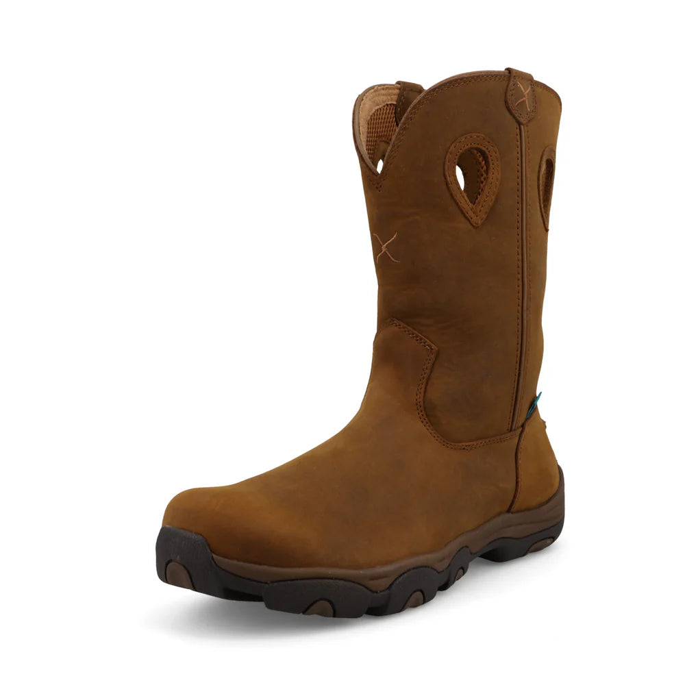 Twisted X Pull on Boot Brown