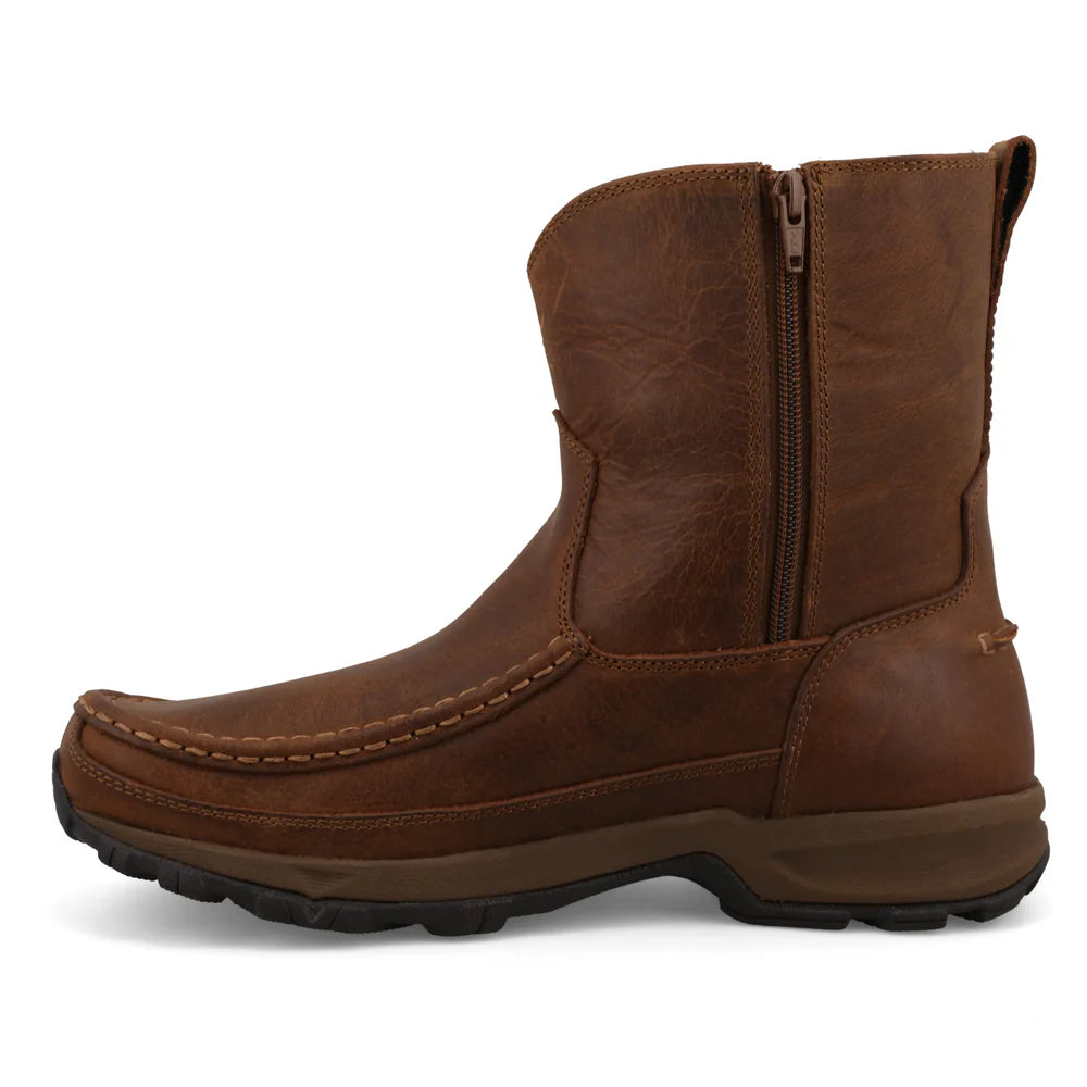 Twisted X Slip on side zip boot 8 inch