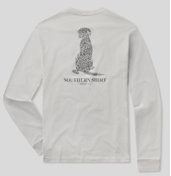 Southern Shirt Youth Here Boy LS Tee Oyster