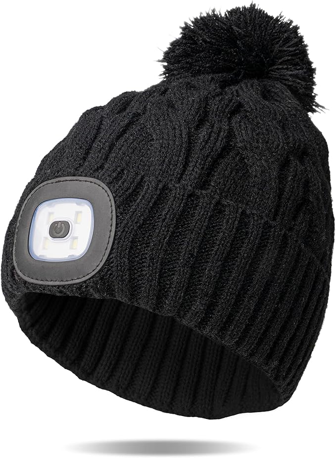 Kids Night Light Beanie