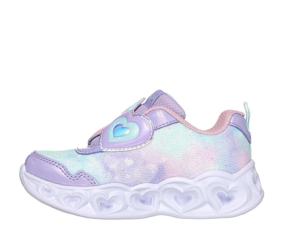 Skechers Kids  Heart Lights Lavender